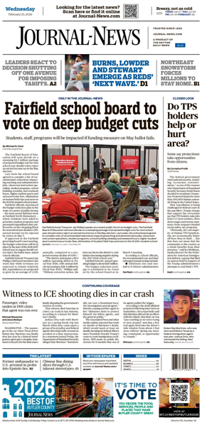 Cover of Hamilton Journal News