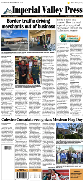 Cover of Imperial Valley Press