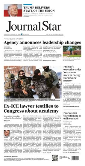 Cover of Journal Star (Peoria)