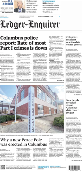 Cover of Ledger-Enquirer