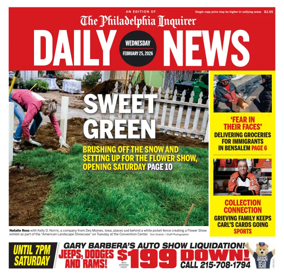 Cover of Philadelphia Daily News
