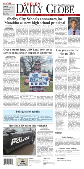 Cover of Shelby Daily Globe