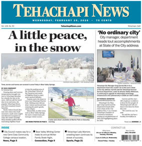 Cover of Tehachapi News