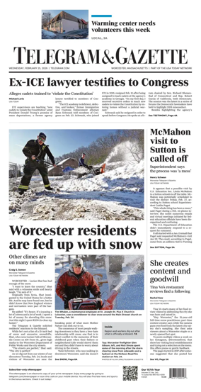 Cover of Telegram & Gazette