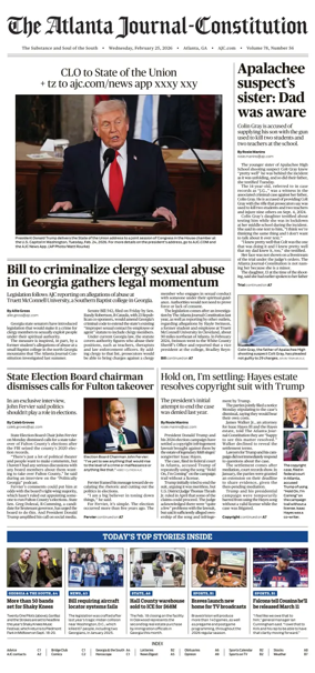 Cover of The Atlanta Journal-Constitution