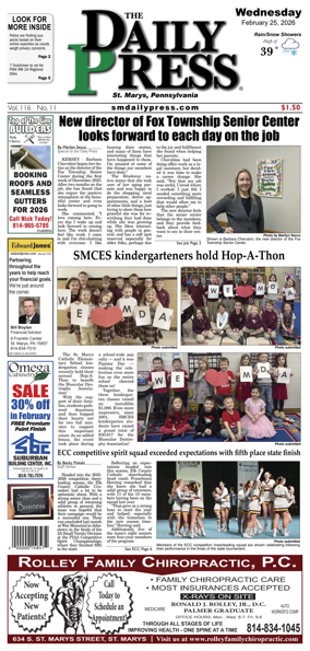 Cover of The Daily Press