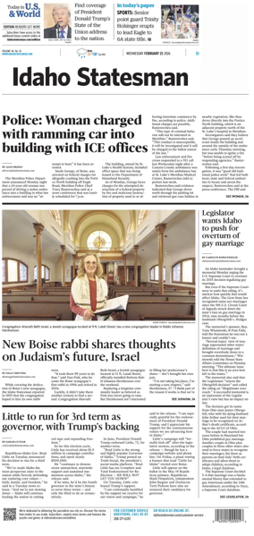 Cover of The Idaho Statesman