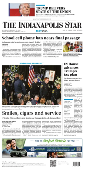 Cover of The Indianapolis Star