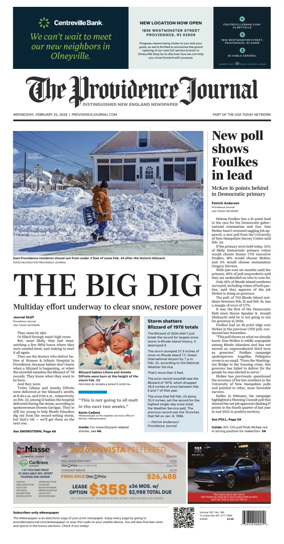 Cover of The Providence Journal
