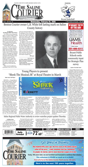 Cover of The Saline Courier