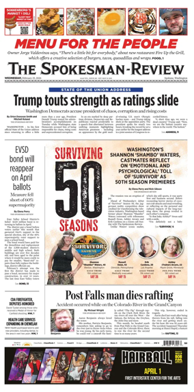 Cover of The Spokesman-Review (Spokane)