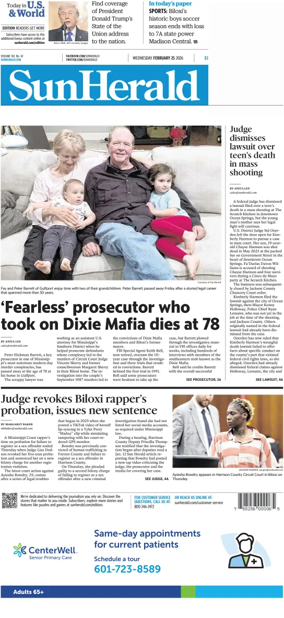 Cover of The Sun Herald