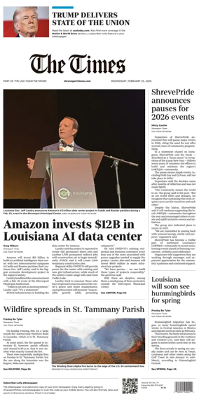 Cover of The Times (Shreveport)