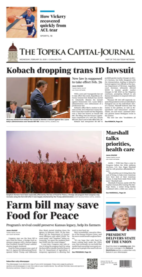 Cover of The Topeka Capital-Journal