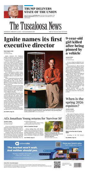 Cover of The Tuscaloosa News