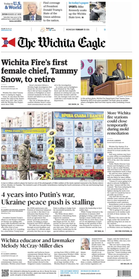 Cover of The Wichita Eagle