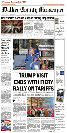 Cover of Walker County Messenger