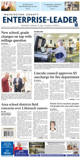 Cover of Washington County Enterprise-Leader