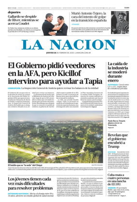 Cover of La Nacion