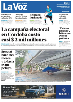 Cover of La Voz del Interior