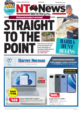 Cover of NT News