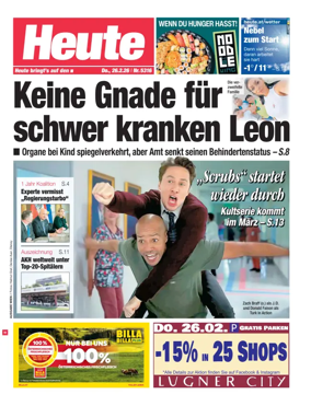 Cover of Heute - Wien Ausgabe