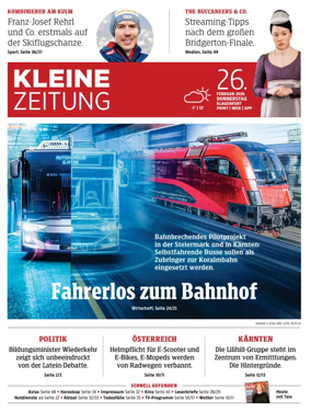 Cover of Kleine Zeitung Kaernten