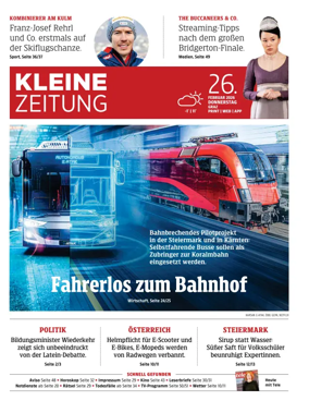 Cover of Kleine Zeitung Steiermark