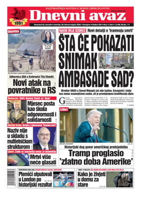 Cover of Dnevni avaz