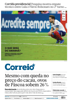 Cover of Correio da Bahia