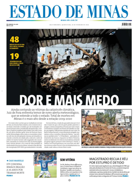 Cover of Estado de Minas (Brazil)