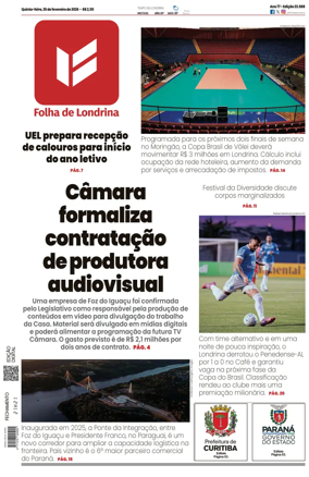 Cover of Folha de Londrina