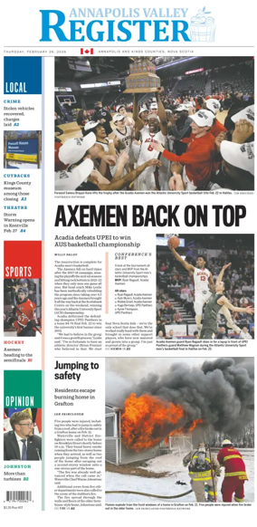 Cover of Annapolis Valley Register