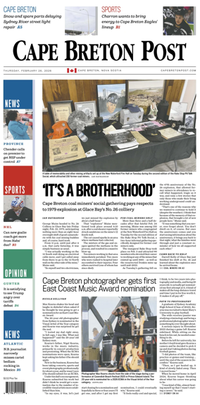 Cover of Cape Breton Post