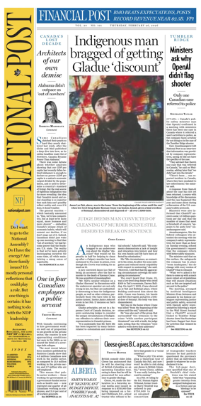 Cover of National Post - (Latest Edition)