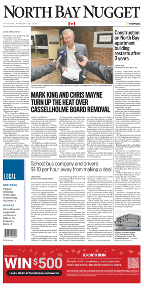 Cover of North Bay Nugget