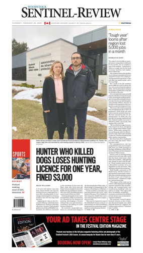 Cover of Sentinel-Review (Woodstock)