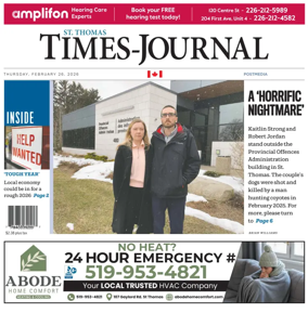 Cover of St. Thomas Times-Journal