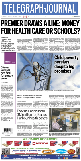 Cover of Telegraph-Journal