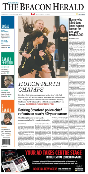 Cover of The Beacon Herald