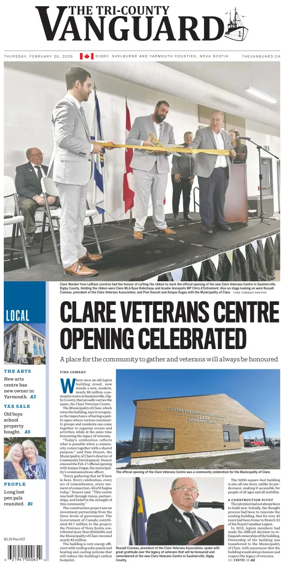 Cover of Tri-County Vanguard