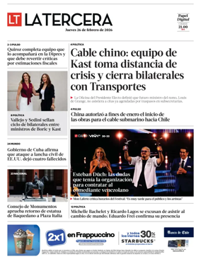 Cover of La Tercera