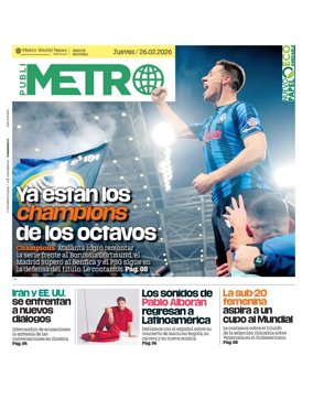 Cover of Publimetro Colombia