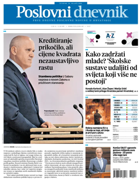 Cover of Poslovni Dnevnik