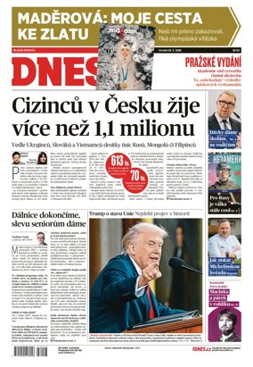 Cover of Dnes Prague Edition
