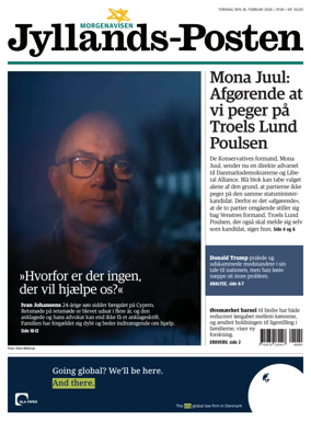 Cover of Jyllands-Posten