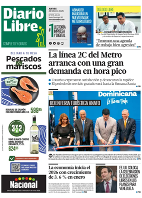 Cover of Diario Libre (Republica Dominicana)