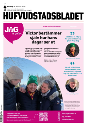 Cover of Hufvudstadsbladet