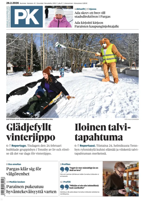 Cover of Pargas Kungorelser - Paraisten Kuulutukset