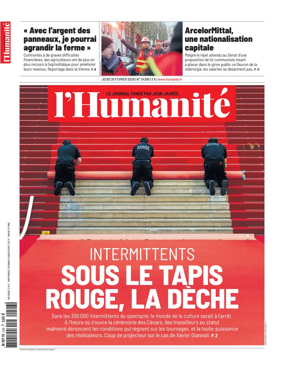 Cover of L'HUMANITE
